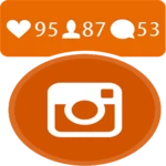 unlimited instagram followers and likes android application logo